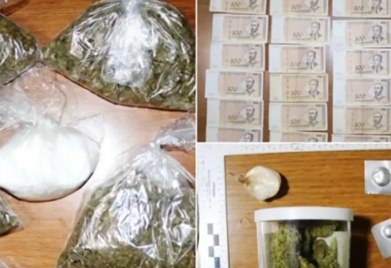Pretres u Tuzli: U stanu dilera pronađeni droga i novac