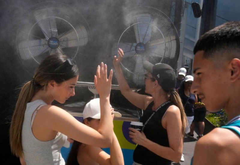 Zbog vrućine prekinuti mečevi na Australijan openu