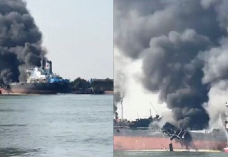 Drama na Tajlandu: Zapalio se naftni tanker, jedna osoba poginula (VIDEO)