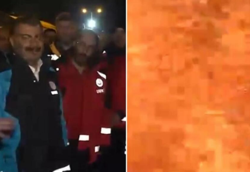 DRAMA: Turski ministar zamalo se zapalio tokom posjete razrušenim područjima (VIDEO)
