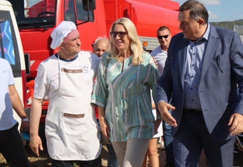 Dodik i Cvijanovićeva na Kotlićijadi i Krajiškoj Guči