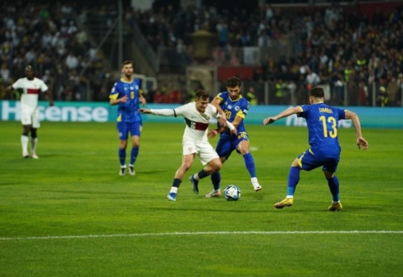 POTOP U ZENICI: Reprezentacija BiH ubjedljivo poražena od Portugalije