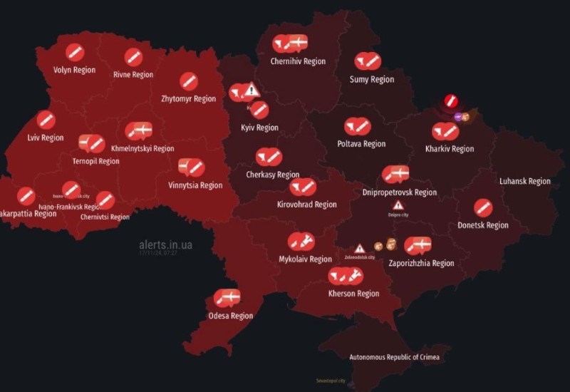 Snažan ruski udar po velikim ukrajinskim gradovima, Poljska digla avione