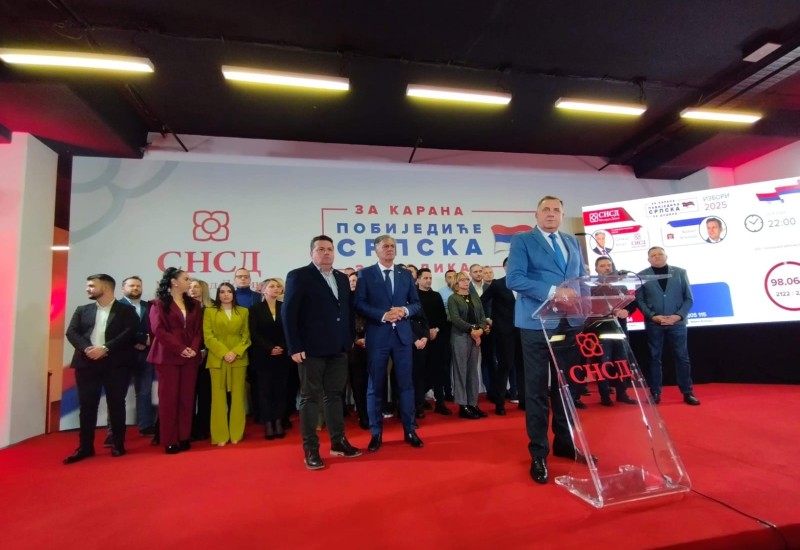 Dodik ostaje predsjednik SNSD-a, odbačen zahtjev CIK BiH