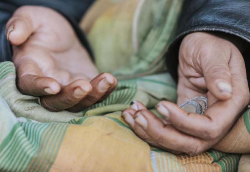 Uhapšen jer je tražio milostinju