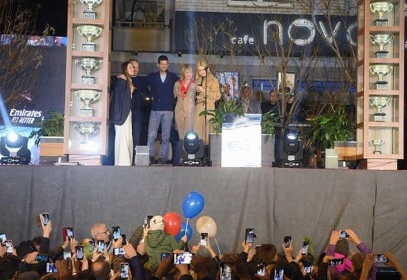 Đoković u Beogradu proslavio osvajanje jubilarne desete titule na AO (VIDEO)