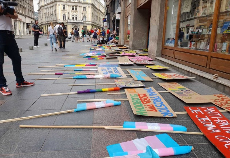 Nakon zabrane policije, otkazan skup 'Bh. povorke ponosa' u Banjaluci