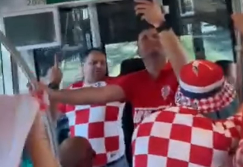 Navijači Hrvatske u Nizozemskoj pjevali “Bosnom behar probeharao”