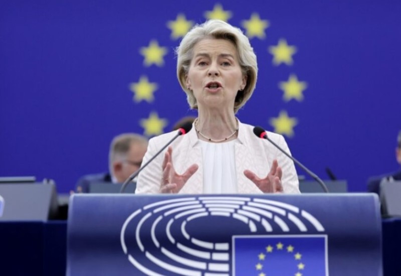 "Evropa će biti uz Ukrajinu koliko god je potrebno" Fon der Lajen kritikovala Orbanovu posjetu Moskvi