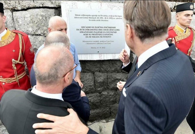 Inspekcija naložila uklanjanje spomen-ploče u Morinju