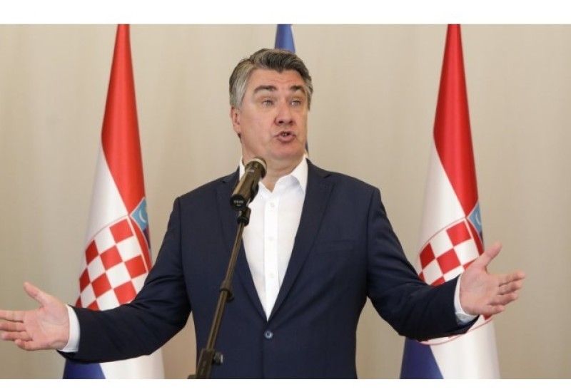 MILANOVIĆ: "Neću dozvoliti obuku ukrajinskih vojnika u Hrvatskoj"