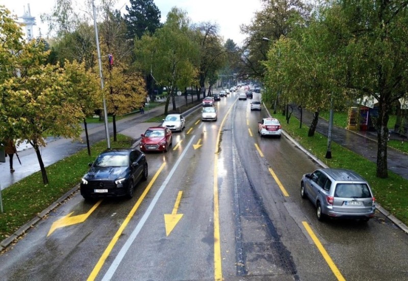 U Banjaluci proširene saobraćajnice u Aleji Svetog Save i Ulici Vuka Karadžića