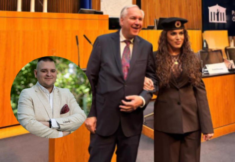 Skandal u parlamentu Austrije! Ambasadorka dobre volje za Kosovo sa amblemom UČK, Bilbija i Savez Srba u Austriji oštro reagovali