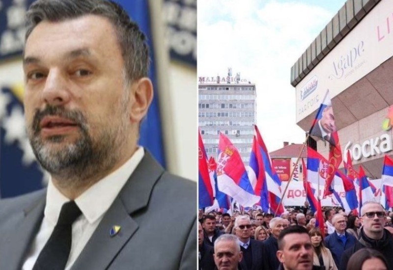 Konaković: Još jednom cijeli svijet vidio sliku negatora genocida uz podršku Srbije