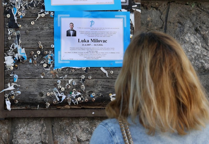 Drniš u šoku: Dan žalosti, protest i sahrana Luke Milovca