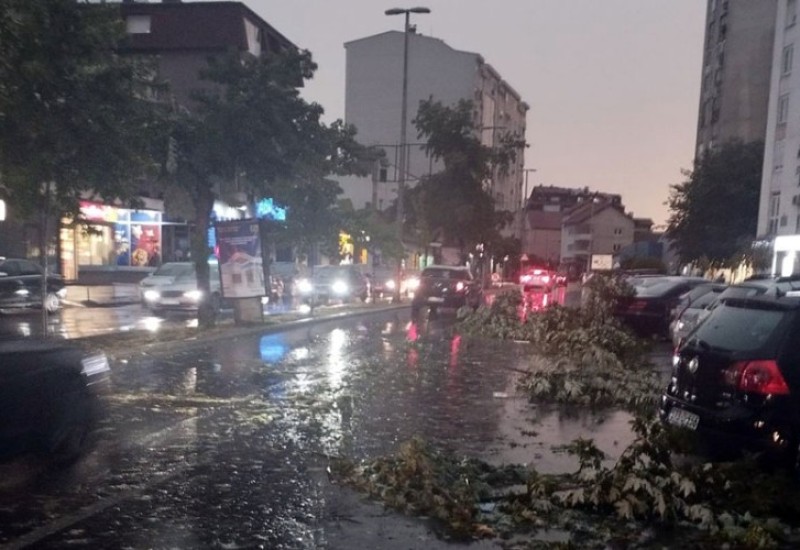 Bijeljina: U olujnom nevremenu povrijeđeno osmoro osoba