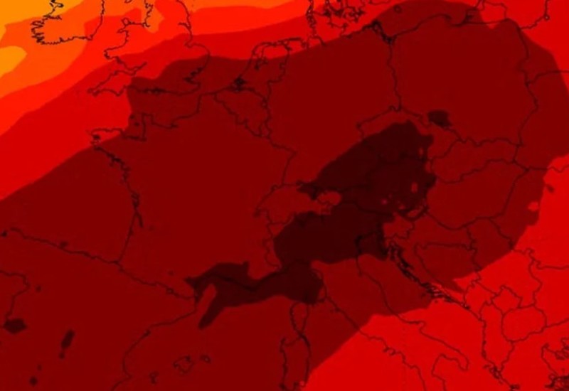 Centralnu Evropu čeka novi talas vrućina, prouzrokuje ga “toplotna kupola”