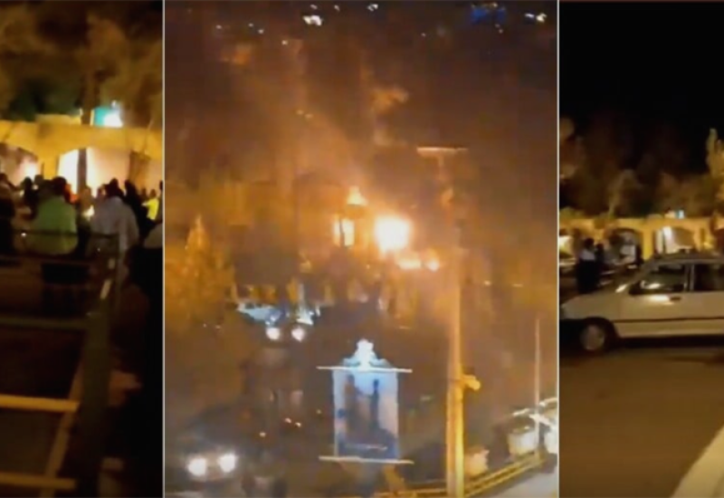 Iranski demonstranti zapalili rodnu kuću ajatolaha Homeinija