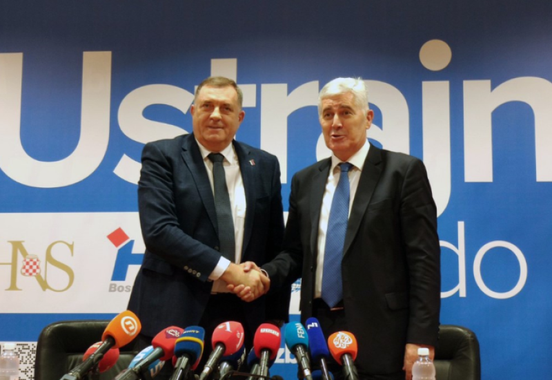 Dodik nakon sastanka: SNSD i HDZ nastavljaju partnerstvo