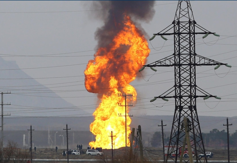 Ugašen požar na gasovodu u Rusiji