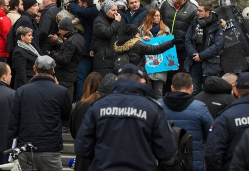 Završena blokada Tužilaštva i Suda u Novom Sadu, intervenisala policija