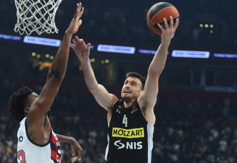 Evroliga liga kaznila Partizan sa 5.000 evra