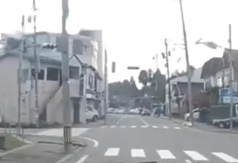 Zastrašujući snimak zemljotresa jačine 7,4 stepena u Japanu