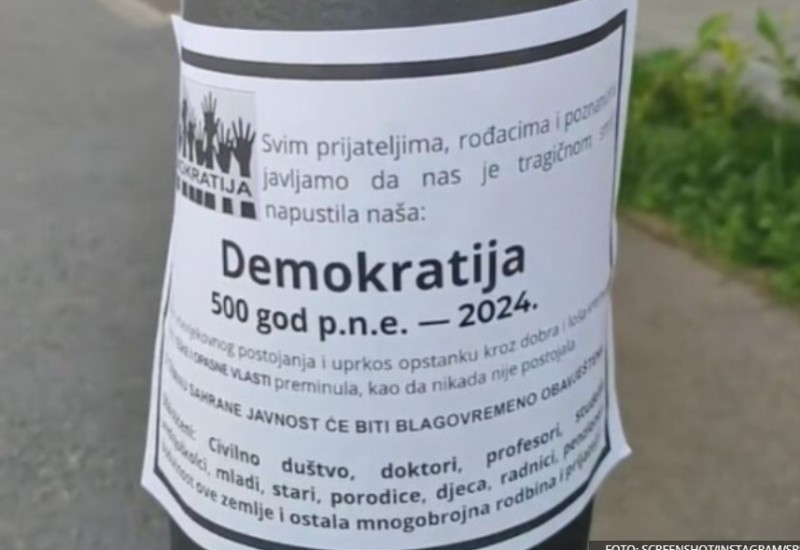 “Preminula, kao da nikad nije postojala..” : Neobična smrtovnica u Banjaluci
