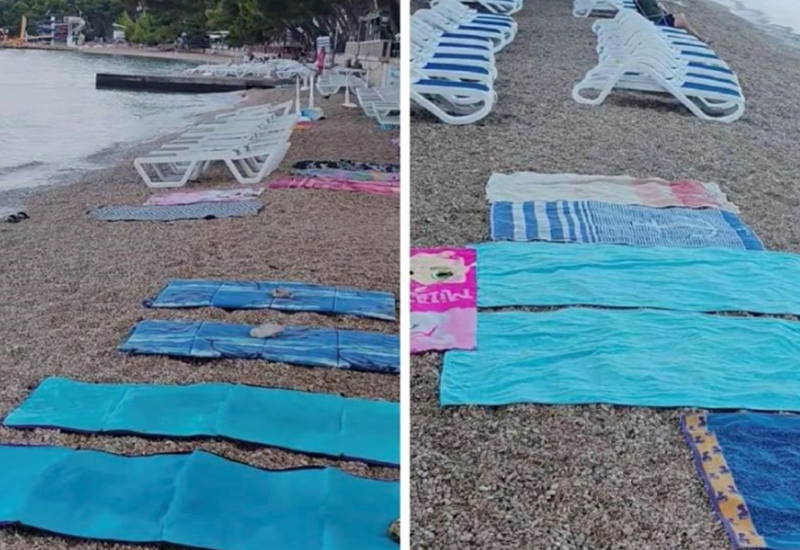 Fotografisala plažu u Makarskoj: Da li je i vama ovo jadno?