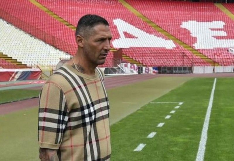 Marko Materaci posjetio stadion Crvene zvezde