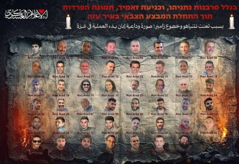 Hamas objavio slike preostalih 48 zarobljenika uz poruku Netanyahuu