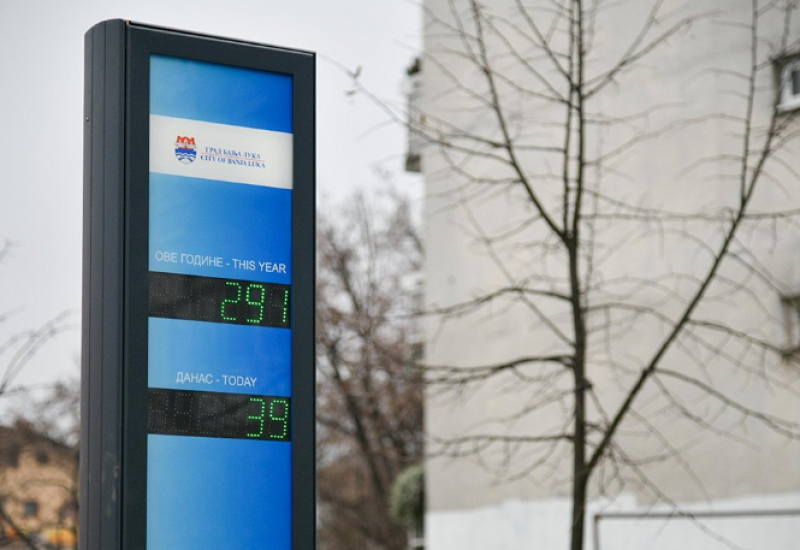 Prvi u BiH: Banjaluka dobila prve brojače za bicikle