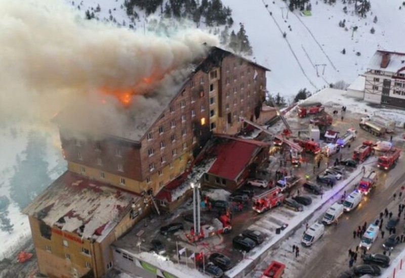 Strašna tragedija na skijalištu u Turskoj: Najmanje 66 mrtvih u požaru