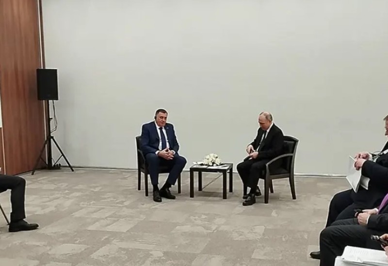Dodik se sastao sa Putinom (VIDEO)