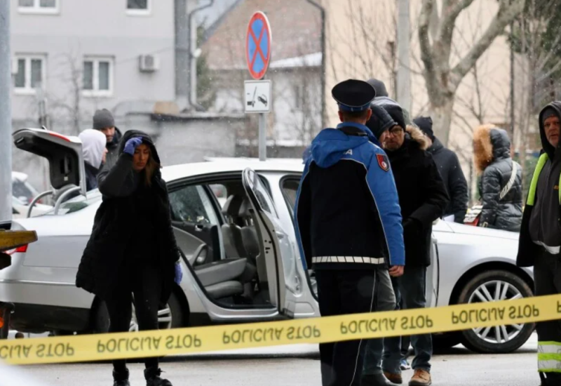 Pucnjava u Sarajevu: U razmjeni vatre s policijom ranjen muškarac koji je zapalio vozilo