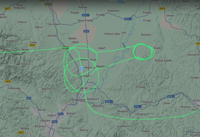 Misteriozni avion opet kružio iznad Srpske, ostavio zanimljiv "trag"