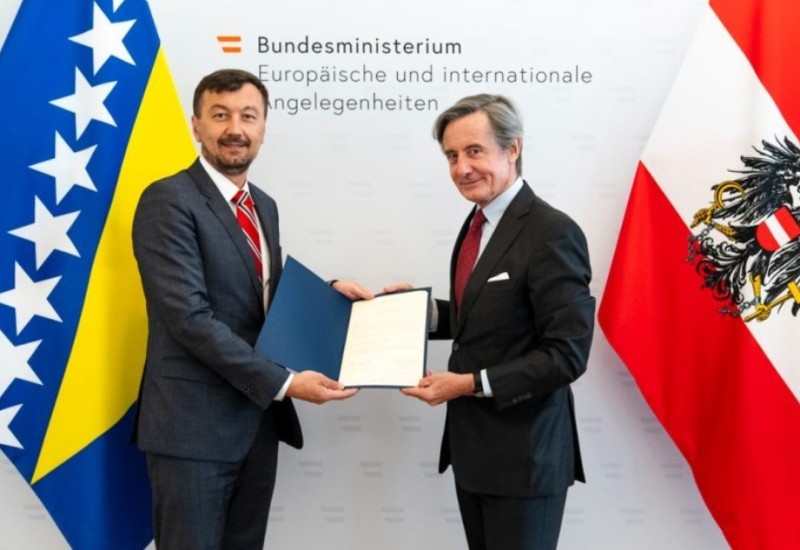 Siniša Bencun preuzeo dužnost ambasadora BiH u Austriji