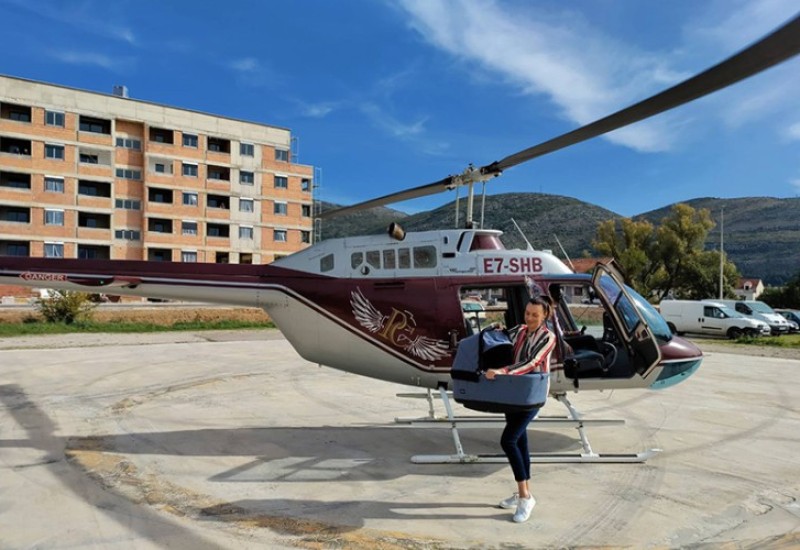 Beba transportovana iz Beograda u Trebinje