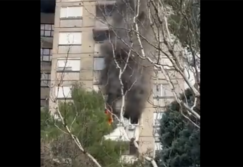 Detalji požara u Mostaru: Šestoro povrijeđenih, među njima i dijete