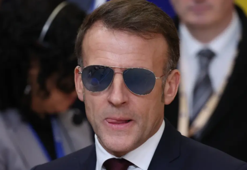 Makronove top gan naočare od 659 evra srušile su mreže – ali bukvalno