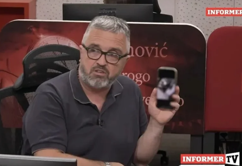 Pomračenje uma urednika srpskog tabloida: Uživo u programu pokazivao eksplicitne fotografije studentice