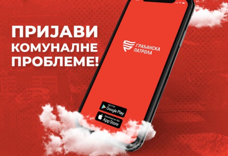 Poboljšana aplikacija: „Građanska patrola“ rješava komunalne probleme