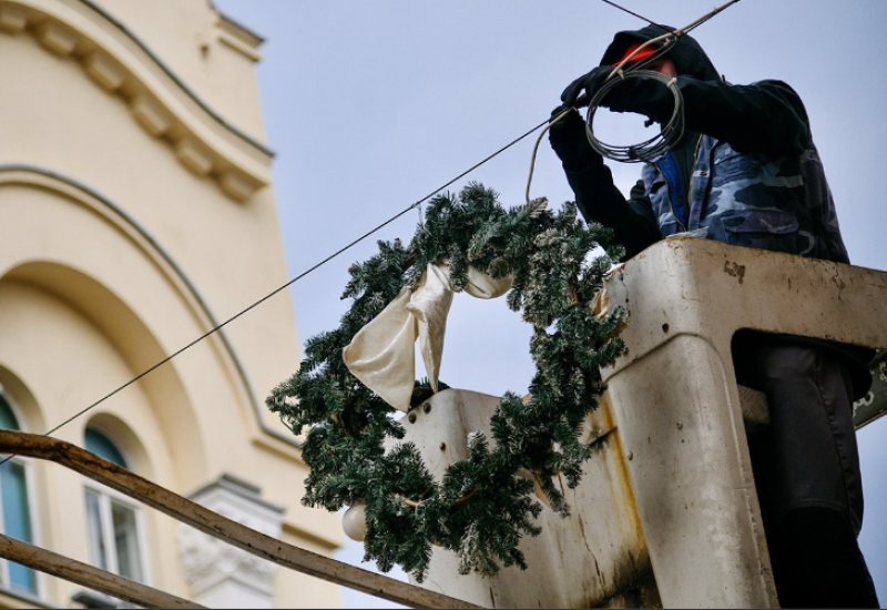 Gospodska ulica poprima novogodišnji izgled