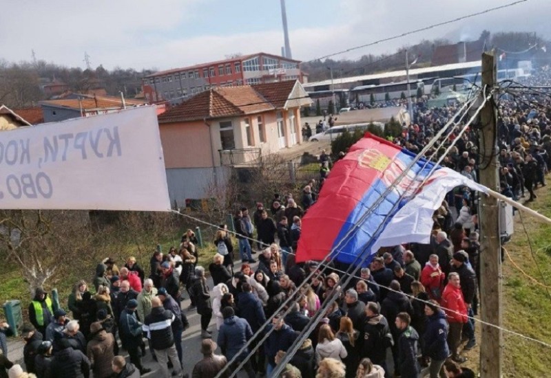 Prištinska policija spriječila Srbe iz drugih krajeva da dođu na protest