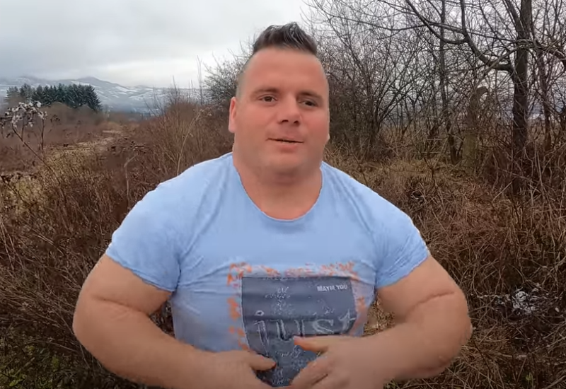 Hulk iz Viteza pokazao kako trenira (VIDEO)