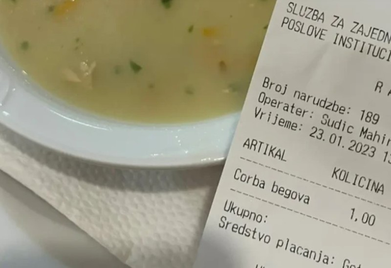 Nerealni sektor: Poslanici čorbu i dalje plaćaju 1,50 KM