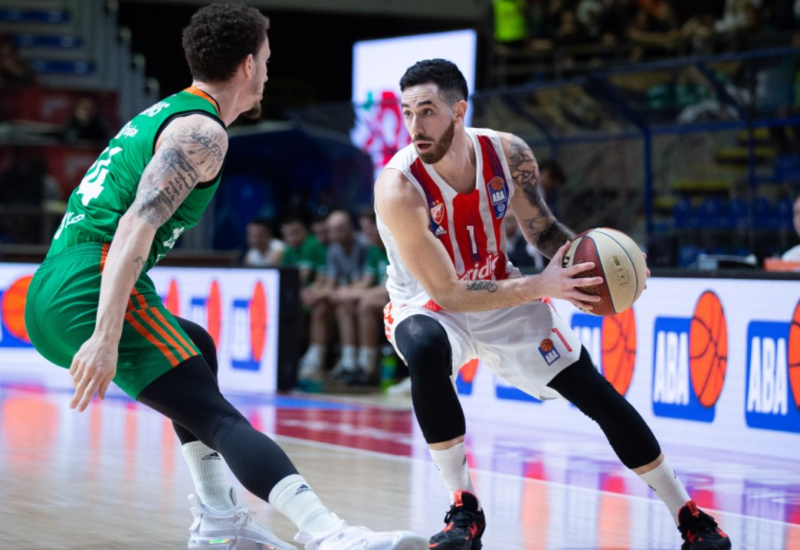 Zvezda ubacila 100 poena u derbiju ABA lige: Cedevita Olimpija pala u Beogradu