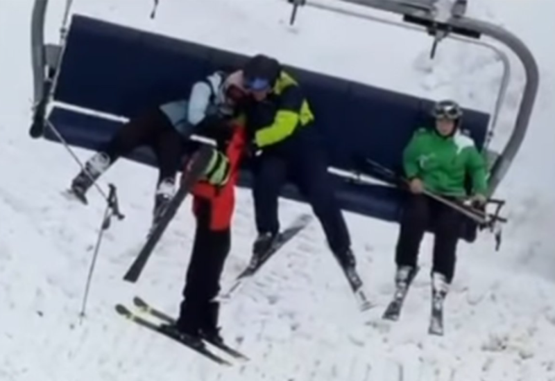 Nova drama na Jahorini: Dijete visilo sa žičare, okupljeni priskočili u pomoć (VIDEO)