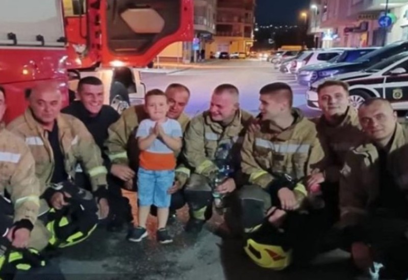 Mali heroj iz BiH! Dječak vidio požar, alarmirao vatrogasce i spasao komšije