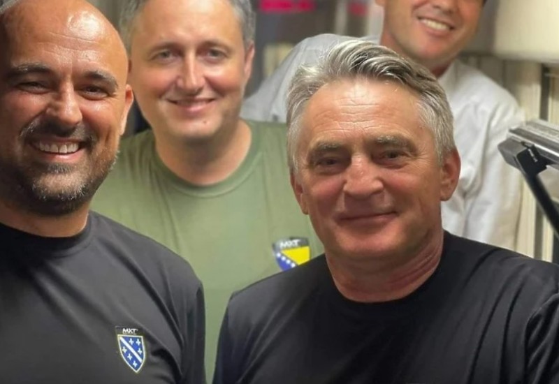 Komšić i Bećirović stigli u Kijev, noćnim vozom se prebacili do Ukrajine